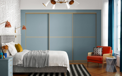 Sliding wardrobe doors in fjord
