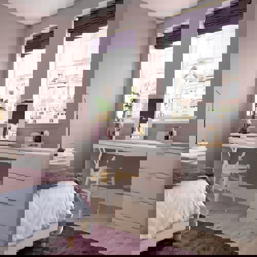 White Avon dressing table