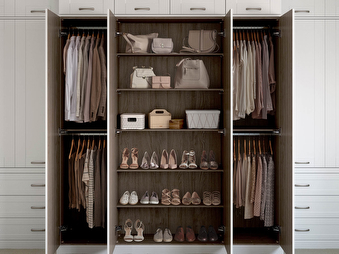 Double Hanging Fitted Wardrobes