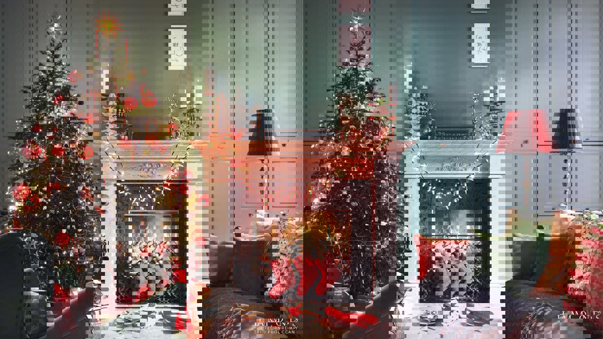 Christmas Living Room Decorations from Around the World 1