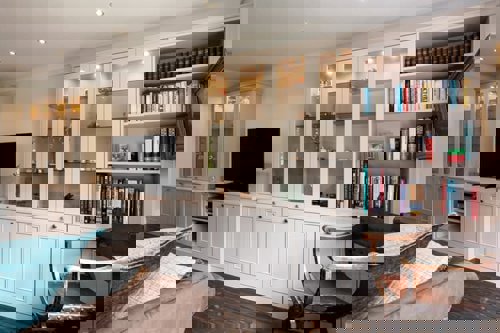 How to decorate a bookcase or bookshelves in your living room 2